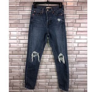Levi’s Wedgie Skinny Button Fly Jeans Size 25